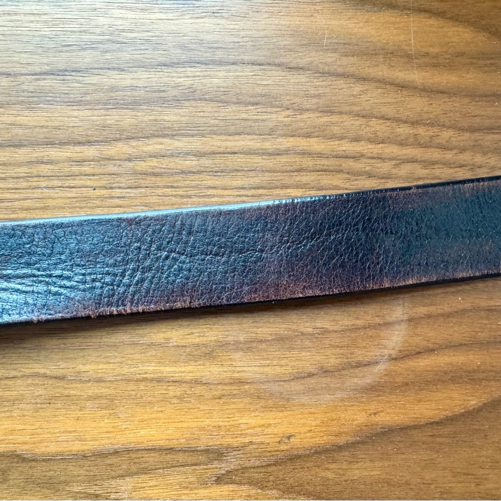 DSQUARED2 Brown Leather Belt with Bear Buckle. - Picture 5 of 5